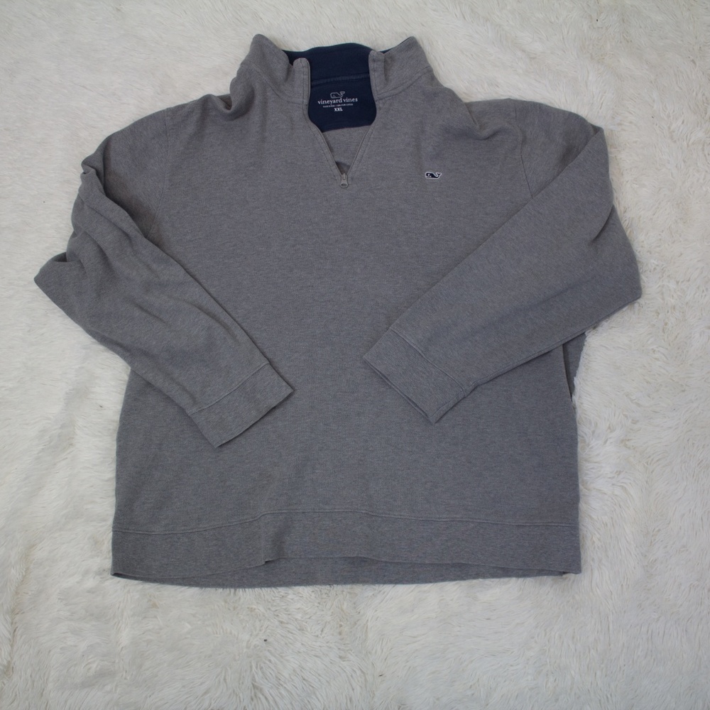 vineyard pullover size 2xl xxl gray